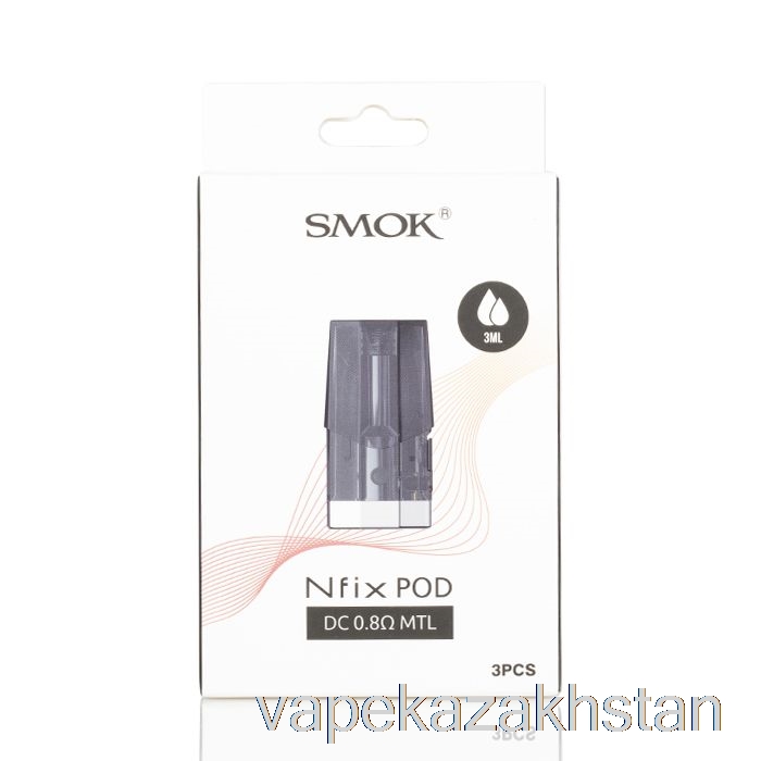 Vape Smoke SMOK NFIX Replacement Pods 0.8ohm MESH Pods